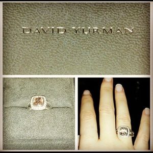 Morganite David Yurman Ring.